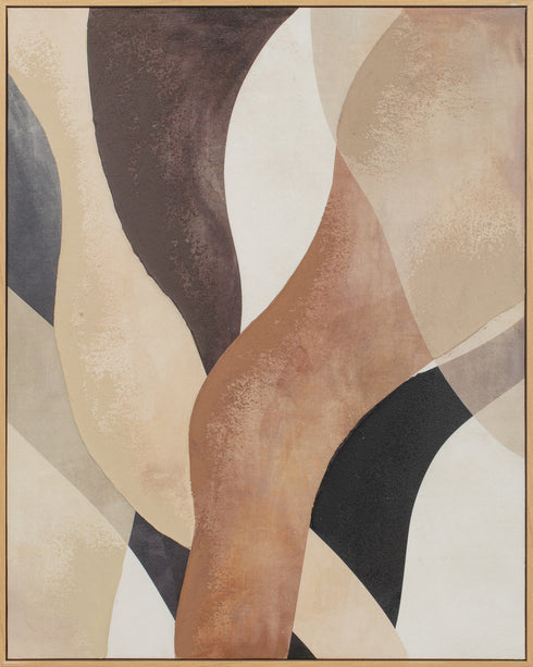 Wild, Painting, Framed poster, Poster, H100xW80xD3,8cm, Sand